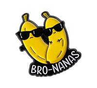 Broches en alliage léger avec fruits étranges et animaux de dessin animé - Épingles à revers amusantes - Cadeau d'amitié créatif, taille unique, Comme décrit