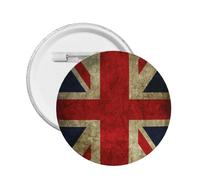 Broches et insignes en forme de bouton (Angleterre) pour hommes et femmes (lot de 5).