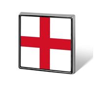 Broches Et Pins À La Mode Avec Le Drapeau Du Royaume D'Angleterre Breloques Chics En Forme De Carré De Cercle Cœur Badges De L'Amitié Bijoux Patriotiques Vintage Vêtements Écharpes Accessoires Cadeau