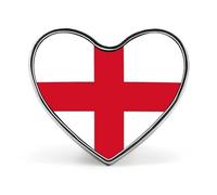 Broches Et Pins À La Mode Avec Le Drapeau Du Royaume D'Angleterre Breloques Chics En Forme De Carré De Cercle Cœur Badges De L'Amitié Bijoux Patriotiques Vintage Vêtements Écharpes Accessoires Cadeau