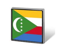 Broches Et Pins À L'Effigie Du Drapeau Des Comores Style Vintage Ethnique Fantaisie Créatif Patriotique Idéal Pour La Fête Des Pères Les Affaires Les Mariages
