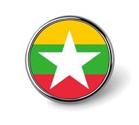 Broches Et Pins Tendance Avec Le Drapeau De La République De L'Union Du Myanmar Vintage Bijoux Patriotiques Créatifs Cadeaux Pour La Fête Des Pères Les Affaires Les Mariages