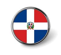 Broches Et Pins Tendance Avec Le Drapeau De La République Dominicaine Vintage Bijoux Fantaisie Créatifs Patriotiques Cadeaux Pour La Fête Des Pères Les Affaires Les Mariages