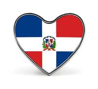 Broches Et Pins Tendance Avec Le Drapeau De La République Dominicaine Vintage Bijoux Fantaisie Créatifs Patriotiques Cadeaux Pour La Fête Des Pères Les Affaires Les Mariages