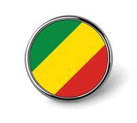 Broches Et Pins Tendance Avec Le Drapeau De La République Du Congo Vintage Bijoux Fantaisie Créatifs Patriotiques Cadeaux Pour La Fête Des Pères Les Affaires Les Mariages