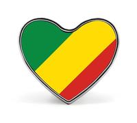 Broches Et Pins Tendance Avec Le Drapeau De La République Du Congo Vintage Bijoux Fantaisie Créatifs Patriotiques Cadeaux Pour La Fête Des Pères Les Affaires Les Mariages