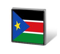 Broches Et Pins Tendance Avec Le Drapeau De La République Du Soudan Du Sud Vintage Bijoux Fantaisie Créatifs Patriotiques Cadeaux Pour La Fête Des Pères Les Affaires Les Mariages