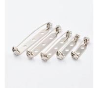 Broches métalliques, épingles à fermoir, Lot de 20 broches arrière de 20 à 38 mm for bijoux à faire soi-même(38mm)