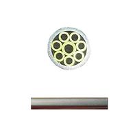 通用 Broches mosaïques pour manche de couteau Custom Knives Blank Scales Grips Blades, EDC Pocket Chasse Couteau pliant Pivot Pin, 9,5 cm (6 mm, A)