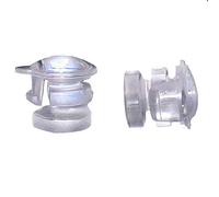 Broches Pinlock - Broches de rechange Pinlock de 6 mm pour Shoei - 2 x TRANSPARENT