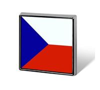 Broches Pins À La Mode Avec Le Drapeau De La République Tchèque Boutons Ethniques Épingles Bijoux Patriotiques Créatifs Cadeaux Pour La Fête Des Pères Les Affaires Les Mariages Les Anniversaires