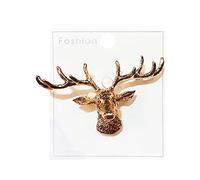 Broches pour femme - Broche de Noël pour femme - Jolie broche de Noël - Décoration d'arbre de Noël - Accessoires de vêtements - Sac à bijoux - Broche cadeau - Badge étoile - Chat, taille unique, Métal