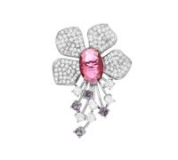 Broches pour Femmes Broches à fleurs en strass élégantes vintage pour les Manteaux, les Fêtes de mariage