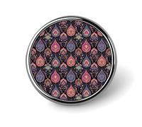 Broches rondes à motif rétro classique pour sacs à dos, boutons de sublimation pour vêtements, chapeaux, décoration, badge rond en métal, épingle à revers pour homme, accessoire de costume