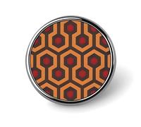 Broches rondes Shining Overlook avec bouton, personnalisées avec photo, pour décorer chapeaux, chemises, vêtements et sacs.