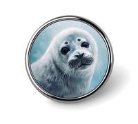 Broches rondes vintage avec motif carte du monde - Accessoire de costume - Cadeau pour femme et homme, Circular, Aluminium, Alliage d'aluminium