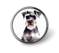 Broches rondes vintage pour robe, costume, accessoire de costume, broche à revers en forme de guitare, cadeaux pour femmes et hommes souvenirs, Circular, Aluminium, Alliage d'aluminium