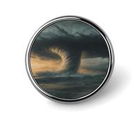 Broches Tornade, boutons de catastrophe naturelle pour robes, chemisiers et débardeurs décolletés, décoration de vêtements pour femmes