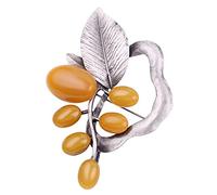 Broches Vintage à Grandes Feuilles pour Femmes, Couleurs, Broches en résine, Bouquets de Mariage, Bijoux végétaux