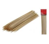 100 Grand Piques en Bois 30CM BROCHETTE Barbecue