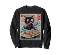 Brochette à Viande pour Chat Kebab, Viande grillée, Barbecue, Viande Japonaise Sweatshirt