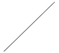 Brochette carrée en acier inoxydable AISI 304 pour rôtissoire, 10 x 10 mm, pour cuisson, viandes lourdes, longueur : 100 cm