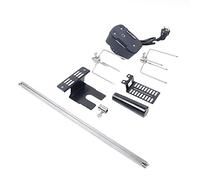 Brochette de rôtissoire pour barbecue, outils de barbecue motorisés, crochet à viande de rôtisserie 80 cm avec ensemble de moteur de rôtisserie pour barbecue intérieur extérieur