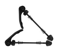 Brochette de Verrouillage Sécurisée Noir, pour Vélo Axe Rapide en | Usage Extérieur, pour Vélo Pliant et Vélo de Route, Lot et Arrière, Pratique, Léger, Sûr