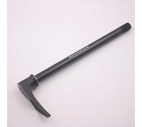 Brochette d'essieu traversant à dégagement rapide pour vélo avec écrou en alliage d'aluminium solide et adaptée à différents modèles de vélo (12 x 123 mm)