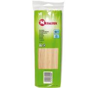Metaltex - Brochettes en bois - 25 cm - Lot de 100 - Marron