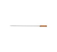 - Brochette en inox et bois 55 cm Churrasco