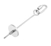 Brochette Nourriture Perroquet, Brocheta Agapornis Accessoire Perroquet en Acier Inoxydable Porte-Fruits Viande Alimentaire Bâton Titulaire pour Cages Oiseau Animal Jouet Perruche(#1 3 x 15 cm)