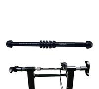 Brochette pour entraîneur de vélo, entraîneur à travers la brochette de l'axe pour vélo de route, axe de remplacement d'entraîneur pour cyclisme | Largeur réglable, accessoire de montage