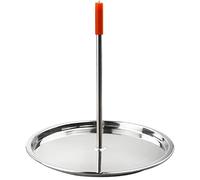Brochette verticale pour barbecue - En acier inoxydable - Support de poulet - Pour rôtir au charbon de bois - Grille verticale - Brochette à viande pour dinde et chachlyk