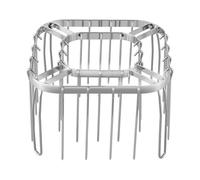Brochette Verticale Pour Friteuse Air | Anti-adhésif Réutilisable Cuisson Uniforme | Grille À Brochettes BBQ En Acier Inoxydable | Grillades Bœuf Bacon Saucisse Poisson Four Maison Extérieur
