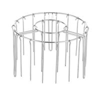 Brochettes 12/24/48 for friteuse à air chaud, grill en acier inoxydable, support vertical for brochettes, kebab suspendu for four, accessoires de cuisine(Grill-24 skewers)