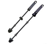 Brochettes à dégagement rapide avant et arrière pour vélo de route en alliage d'aluminium et essieux en acier conçues pour une performance constante (essieu avant + essieu arrière)