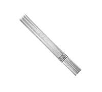 Brochettes Barbecue Brochettes de Barbecue réutilisables en acier inoxydable, avec manche bois, bâton fer for Kebab, 50 pièces(20pcs Style A)