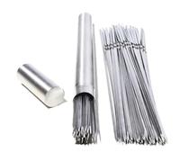 Brochettes de Barbecue en acier inoxydable 304, 50/100 pièces, bâtonnets d'aiguilles de Barbecue en métal for Kebab, rôtis et grillades en plein air(100 Pcs 34cm)