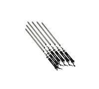 Brochettes de grillades x6 Acier inoxydable Master Grill MG133