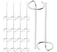 Brochettes Verticales 20 Pièces en Acier Inoxydable pour Grillades