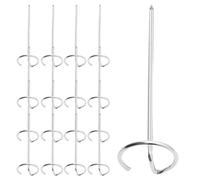 Brochettes Verticales pour Barbecue 20 Pièces en Acier Inoxydable