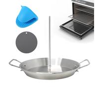 Brocheuse verticale pour le support de salive du four en acier inoxydable, acier inoxydable cuit au pasteur-skewer | Support de kebab de four sans d'égouttement, support