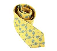 Brochier Soieries 1890 - Cravate Lyonnaise - Abeilles - Jaune - Homme