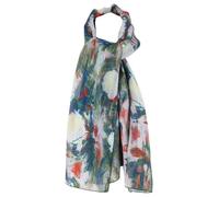 Brochier Soieries 1890 - Echarpe - Monet Nymphéas - Violet iris - Femme