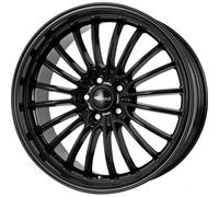 Brock B24GP 10,5 x 20 ET 35 Cercle de Trou 5 x 120 Alésage 76,9 580070912, Noir Laqué