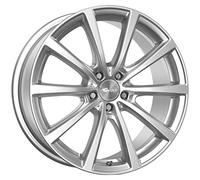 Brock B32 7,5 x 18 ET 44 Cercle de Trou 5 x 112 Alésage 66,6 580080825, Argent Brillant