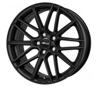 Brock B34 7,5 x 17 ET 38 Cercle de Trou 5 x 100 Alésage 63,4 580071166, Noir Satiné