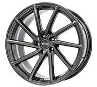 Brock B37 8 x 18 ET 45 Cercle de Trou 5 x 112 Alésage 66,6 580080849, Noir Foncé Sparkle