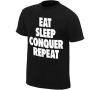 Brock Lesnar Conquer Special Edition Fashion Summer Men's Cotton T-Shirt Manches Courtes(X-Large)